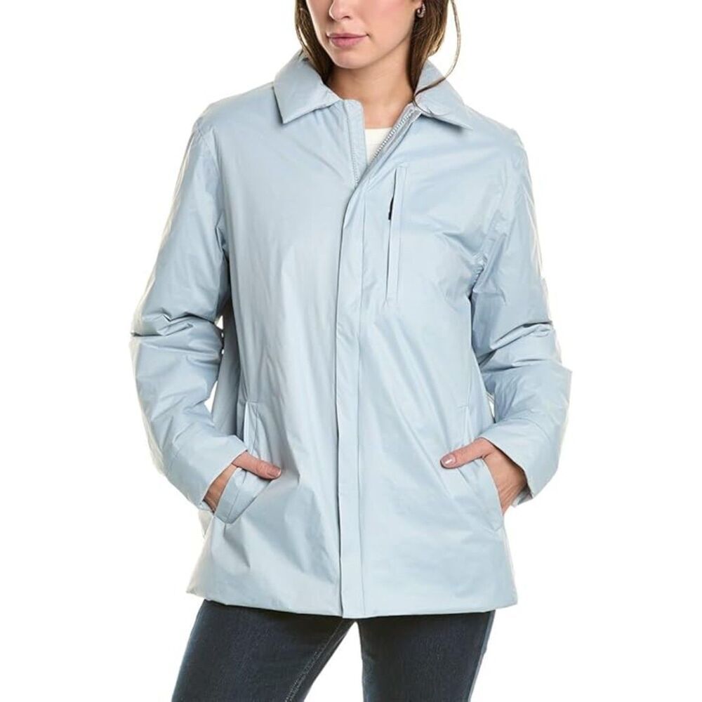 🆕 RAINS | XL FUSE OVERSHIRT WOMENS | SKY BLUE NWT